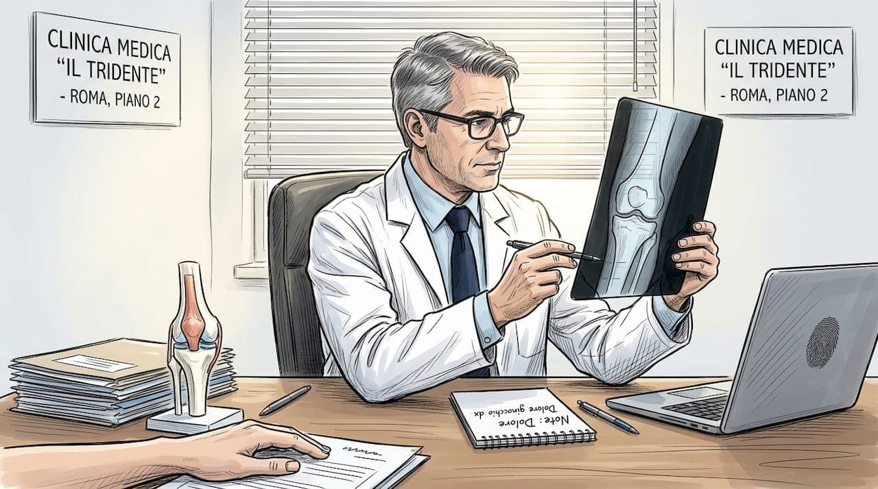 Prima visita ortopedica: guida per pazienti a Roma