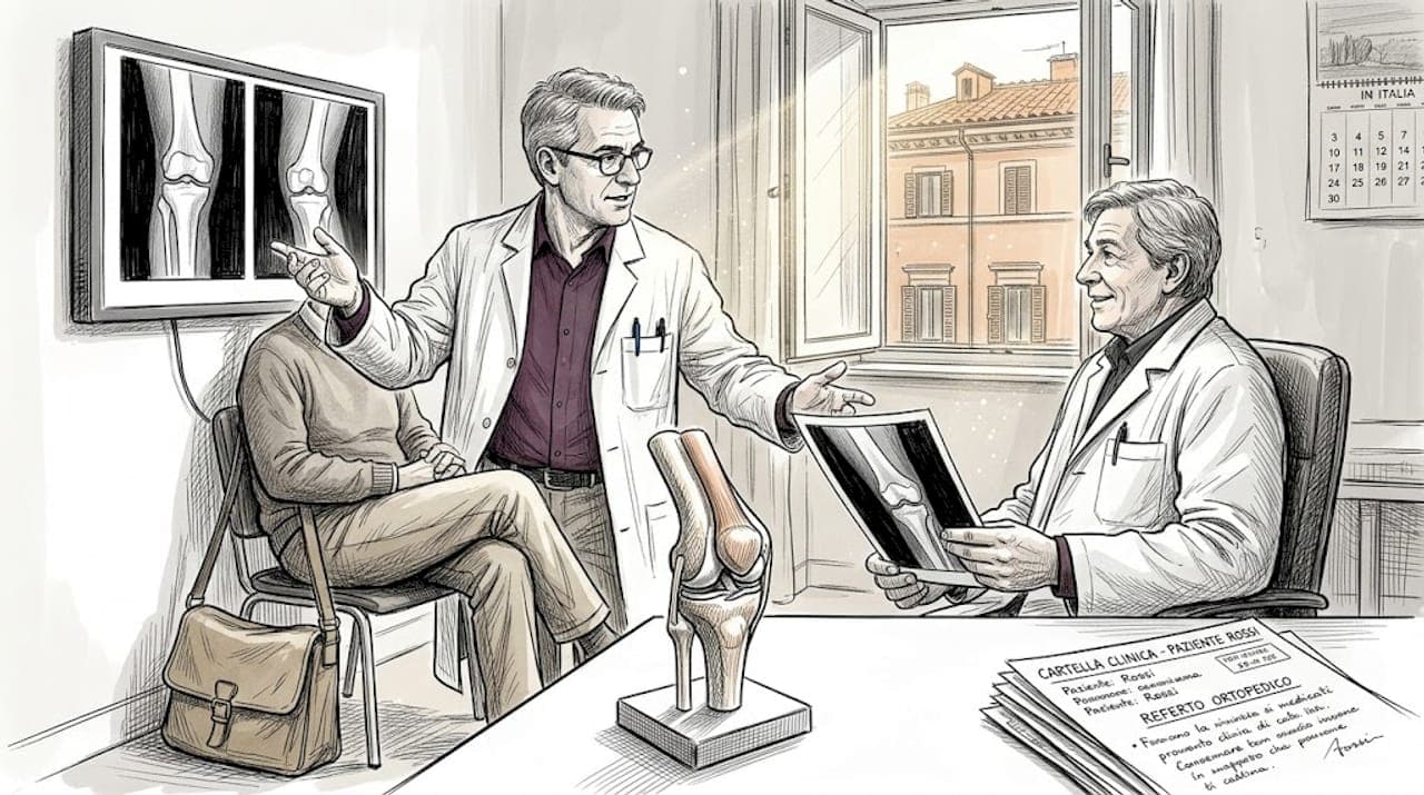 Visita ginocchio a Roma: guida completa alla diagnosi e cura