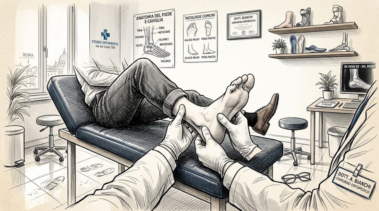 Alluce valgo a Roma: guida completa a diagnosi, cure e specialisti