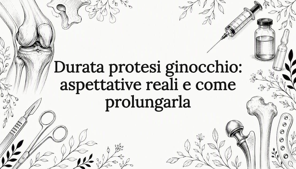 Durata protesi ginocchio: aspettative reali e come prolungarla