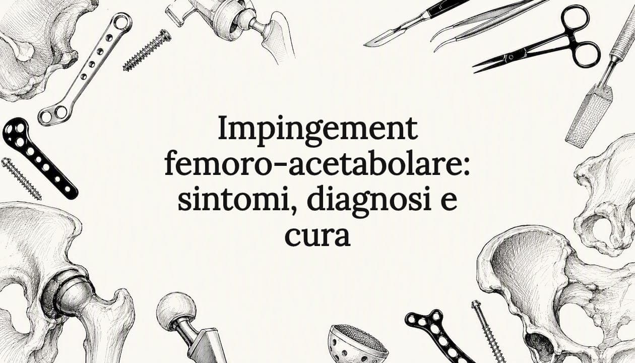 Impingement femoro-acetabolare: sintomi, diagnosi e cura
