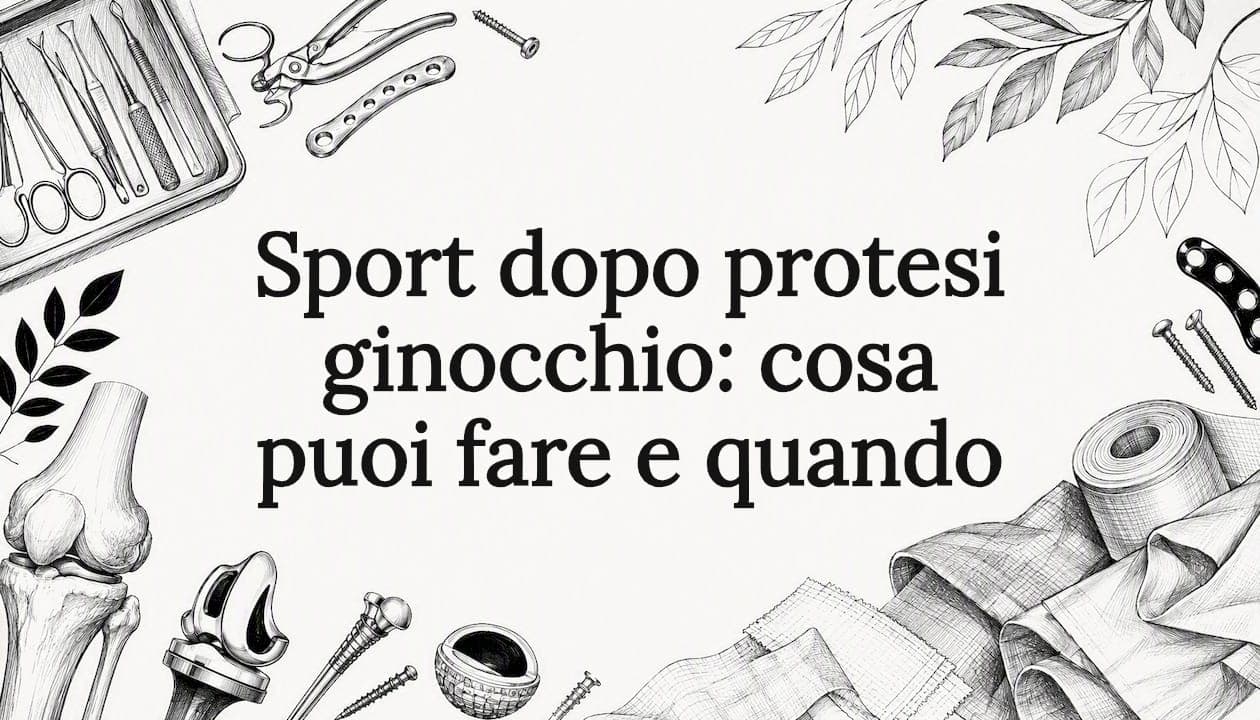 Sport dopo protesi ginocchio: cosa puoi fare e quando