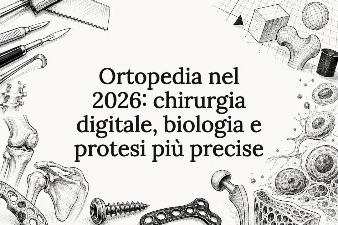 Ortopedia nel 2026: chirurgia digitale, biologia e protesi più precise