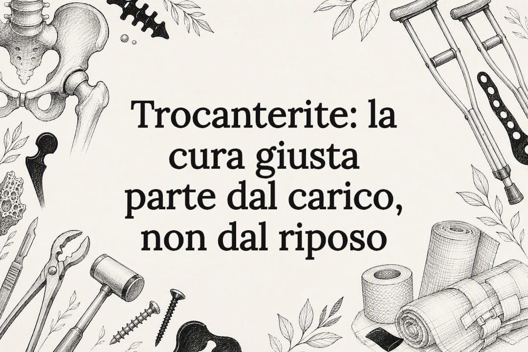 Trocanterite: la cura giusta parte dal carico, non dal riposo