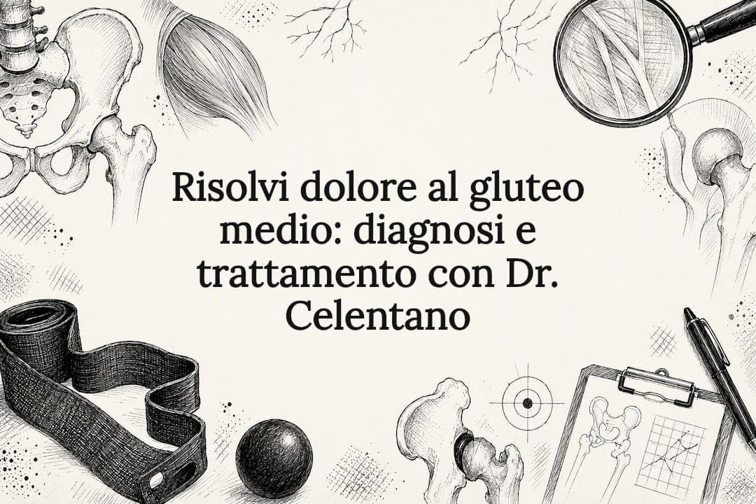 Risolvi dolore al gluteo medio: diagnosi e trattamento con Dr. Celentano