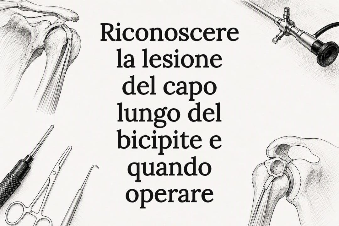 Riconoscere la lesione del capo lungo del bicipite e quando operare