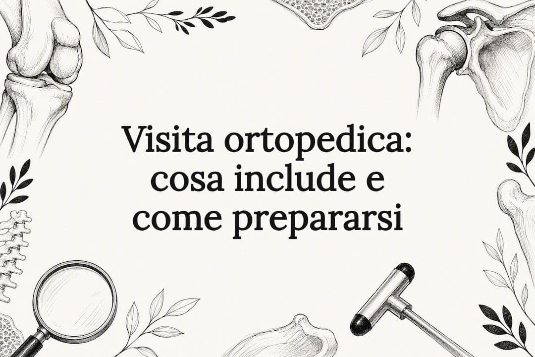 Visita ortopedica: cosa include e come prepararsi