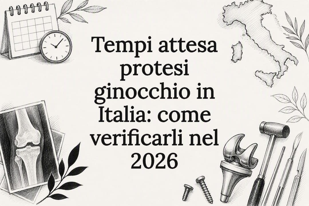 Tempi attesa protesi ginocchio in Italia: come verificarli nel 2026
