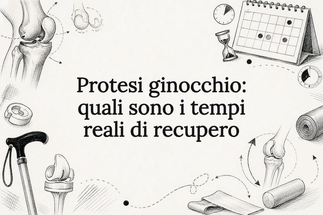 Protesi ginocchio: quali sono i tempi reali di recupero