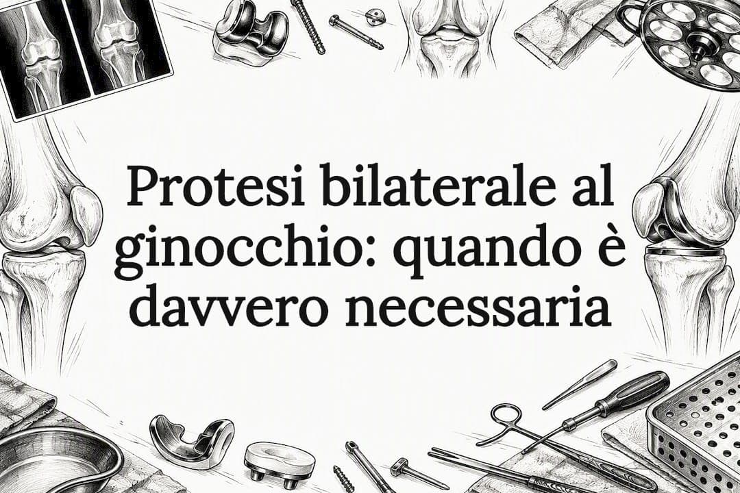 Protesi bilaterale al ginocchio: quando è davvero necessaria
