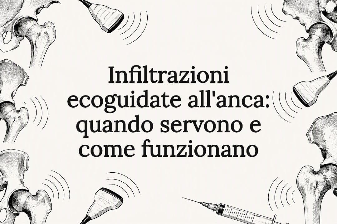 Infiltrazioni ecoguidate all'anca: quando servono e come funzionano