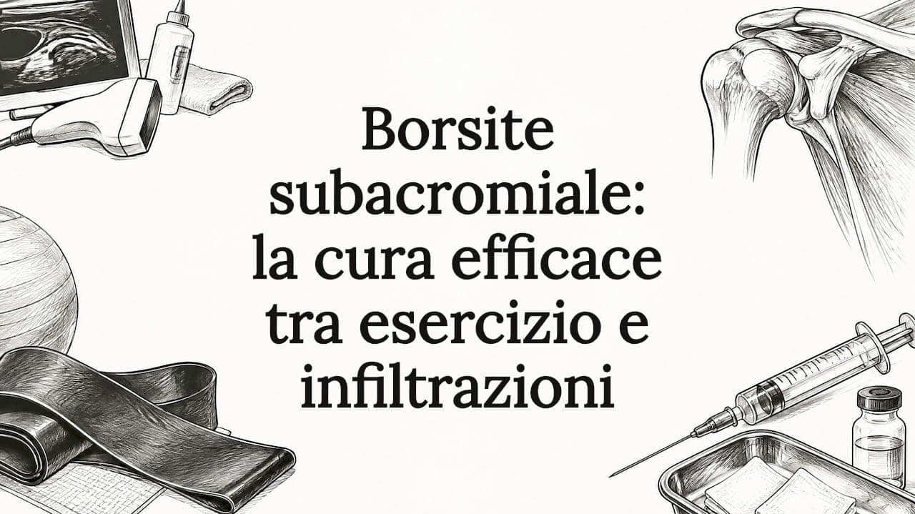 Borsite subacromiale: la cura efficace tra esercizio e infiltrazioni