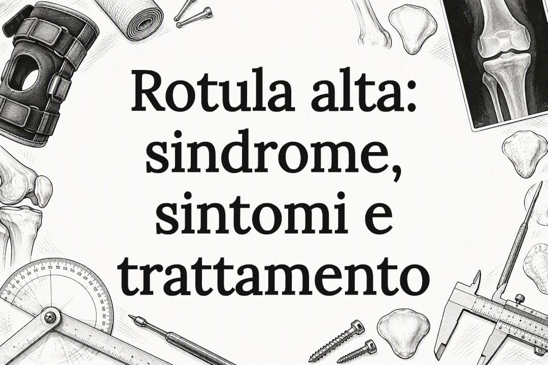 Rotula alta: sindrome, sintomi e trattamento