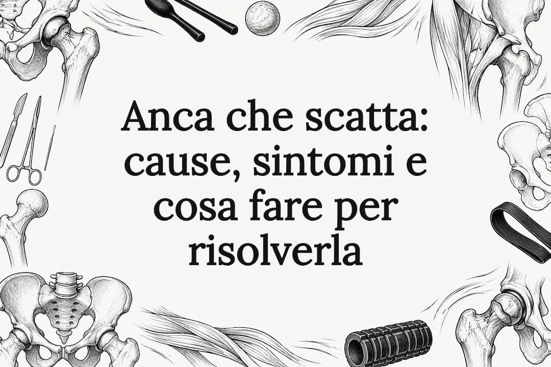 Anca che scatta: cause, sintomi e cosa fare per risolverla